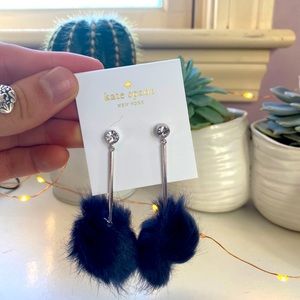 BRAND NEW Kate Spade Silver Statement Earrings